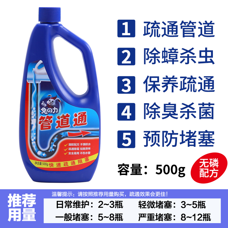 打通居家“经脉”，从一瓶兔之力开始 管道疏通的全面指南